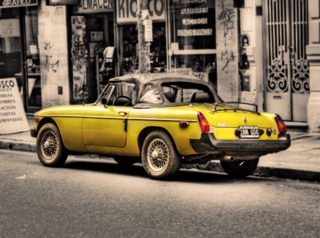 MGB jigsaw puzzle in Voitures et Motos puzzles on TheJigsawPuzzles.com
